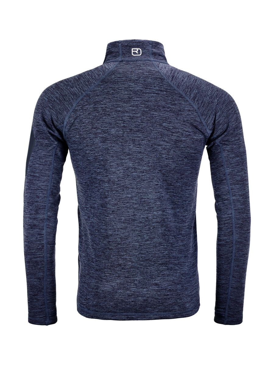 Ortovox Merino Fleece Light Melange Jacket M, night blue - Bild 2