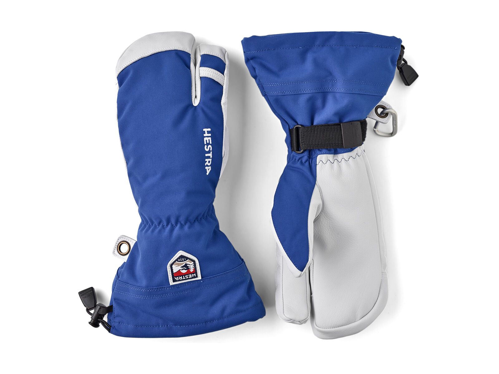 Hestra Army Leather Heli Ski 3 Finger, royal blue - Bild 1