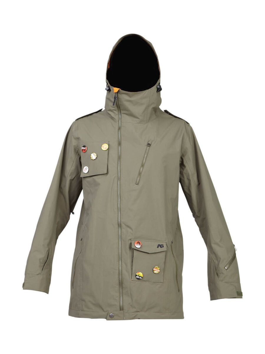 Analog Anarchy Jacket, moss green - Bild 1