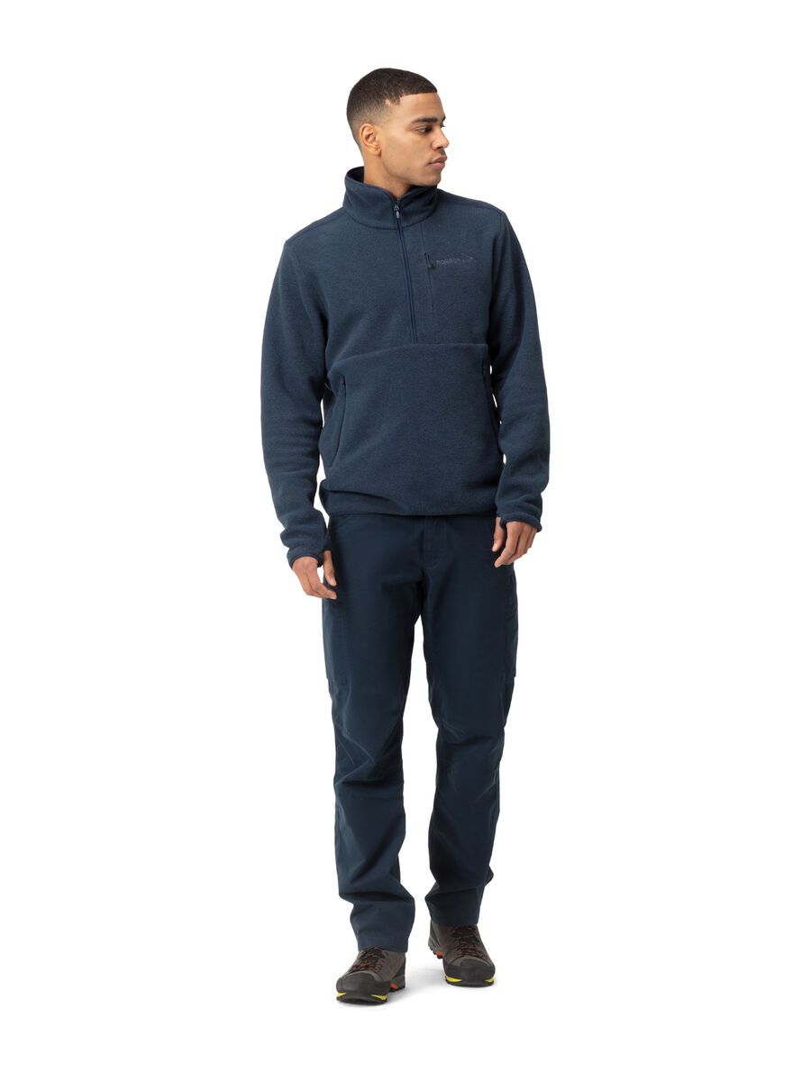 Norrona warm2 halfzip, indigo night - Bild 2