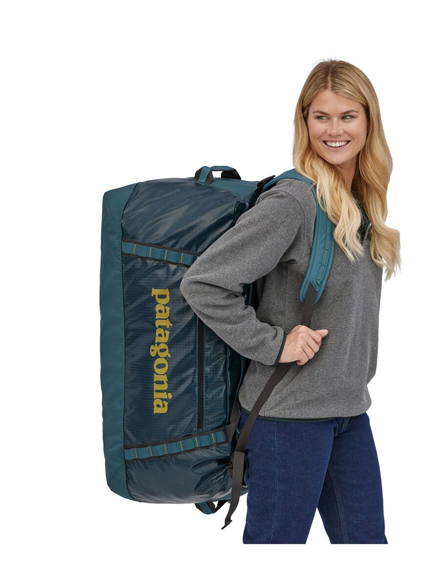 Patagonia Black Hole Duffel 100 L, abalone blue w/ink black - Bild 2