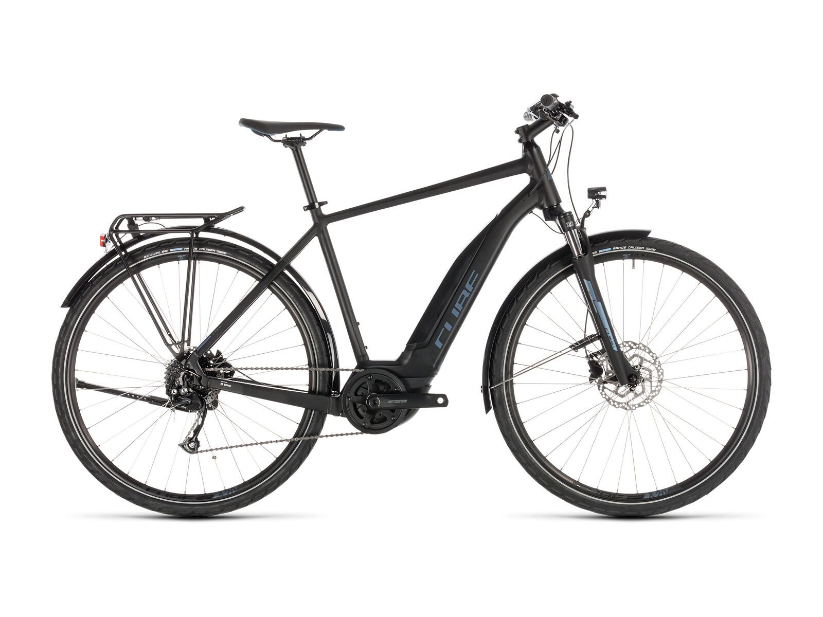 Cube Touring Hybrid ONE 500, black´n´blue - Bild 1