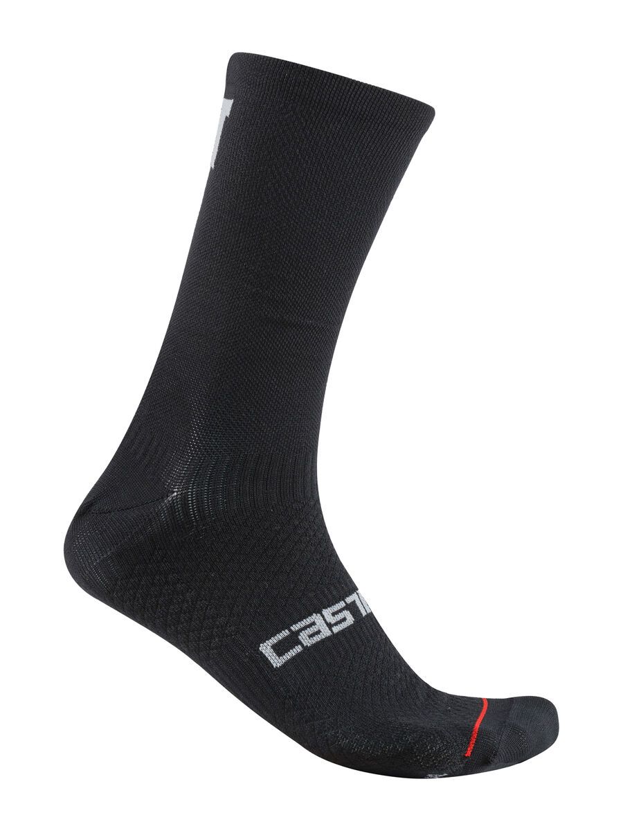 Castelli Como 20 Thermal Sock, black - Bild 1
