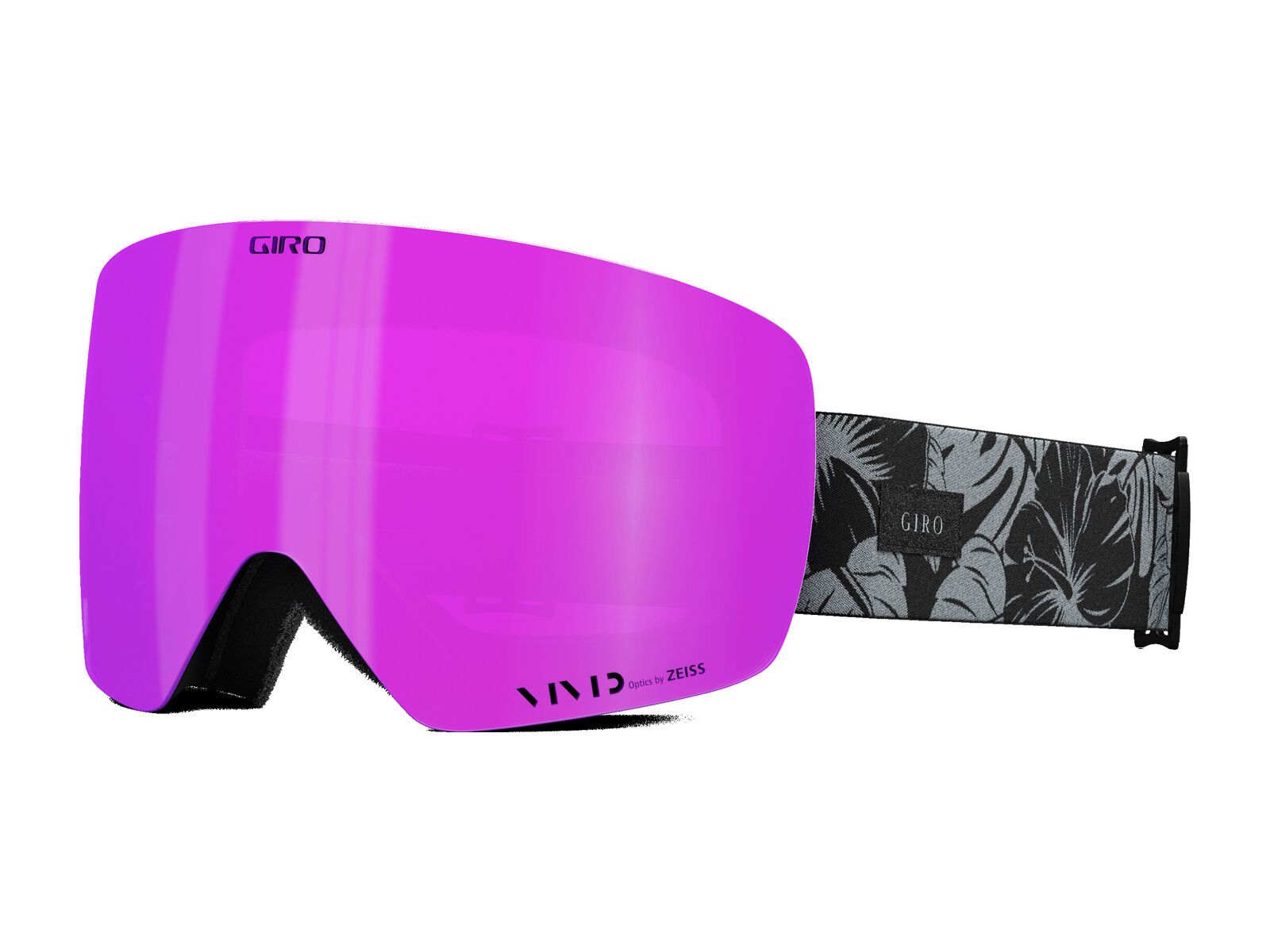Giro Contour RS Vivid Pink, black & grey botanical lx - Bild 1