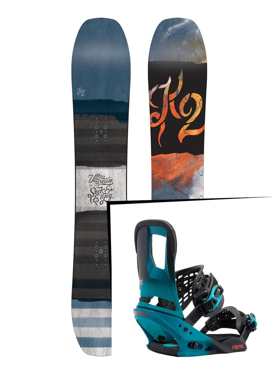 Set: K2 Ultra Dream 2017 + Burton Cartel (1712703S) - Bild 1