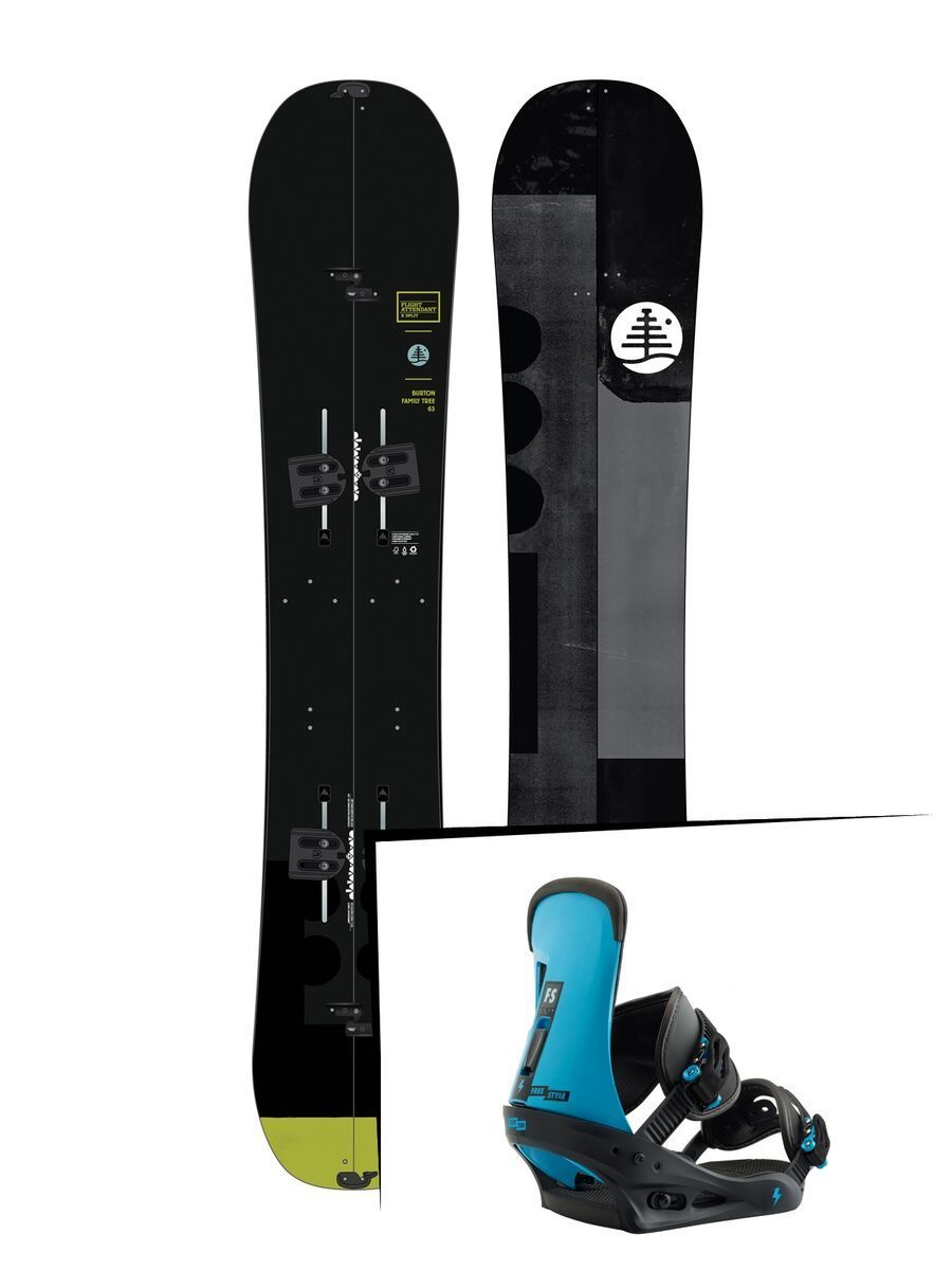 Set: Burton Family Tree Flight Attendant X Split 2019 + Burton Freestyle cobalt blue - Bild 1