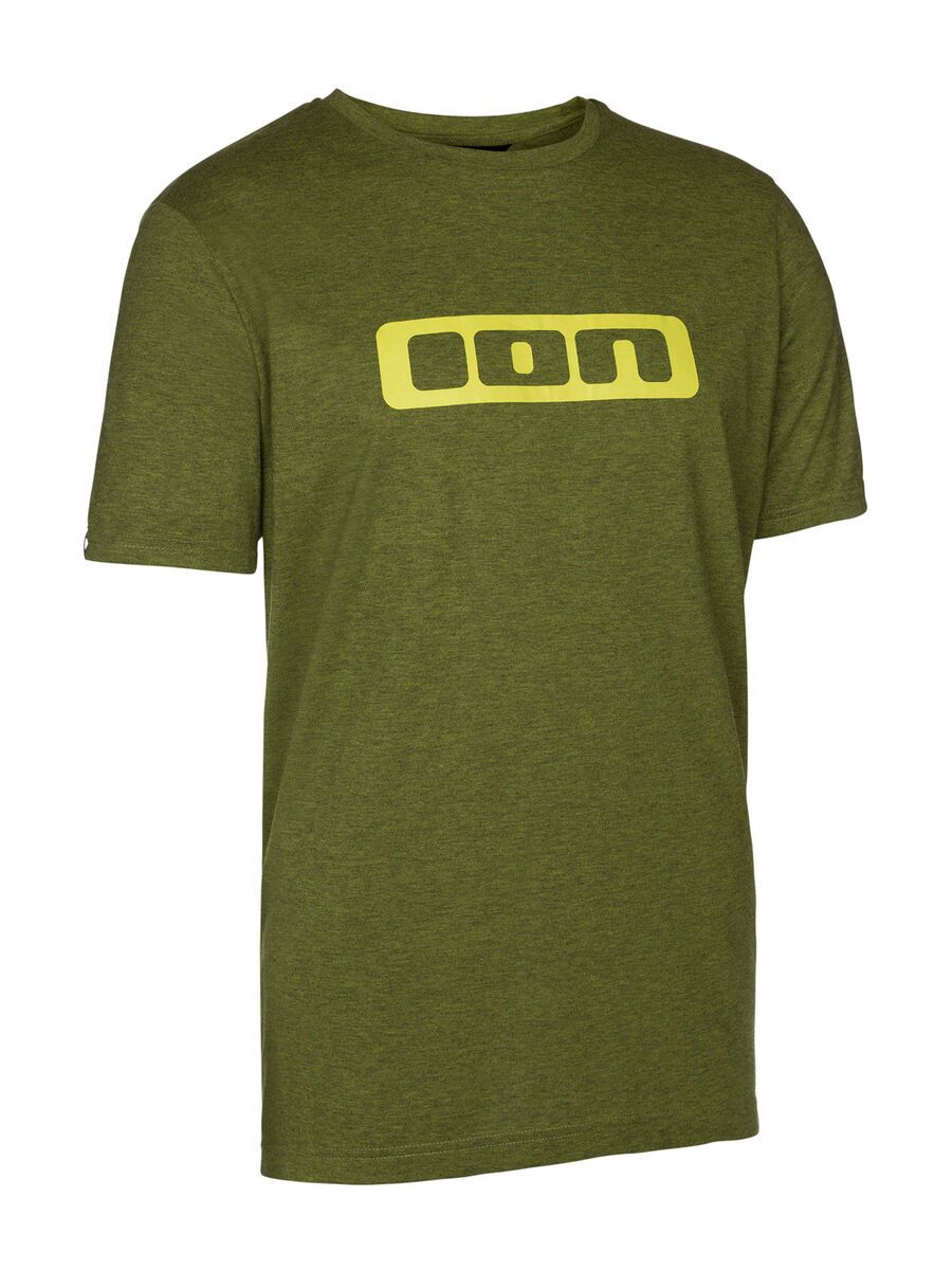 ION Tee SS Logo DR, olive melange - Bild 1