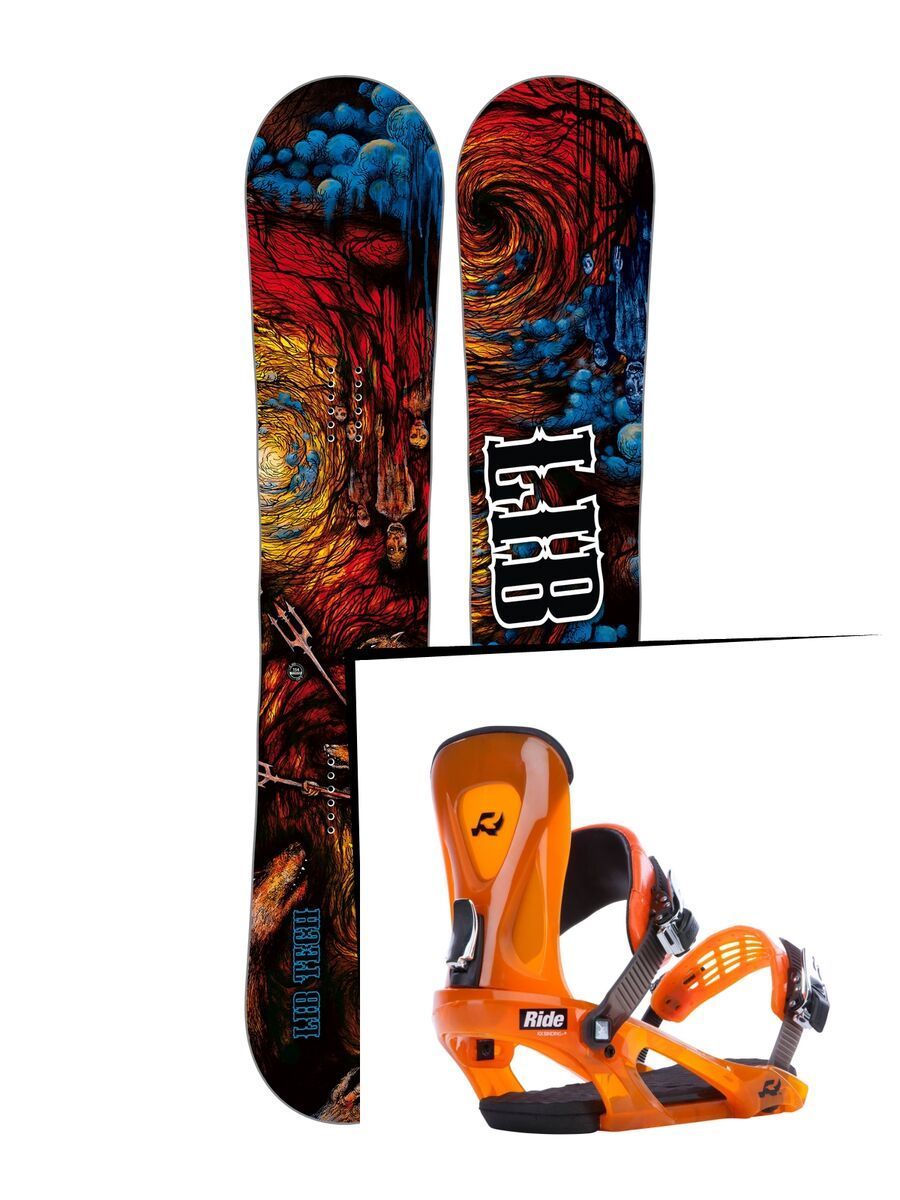 Set: Lib Tech From Hell Skate Banana 2017 + Ride KX (1178191S) - Bild 1