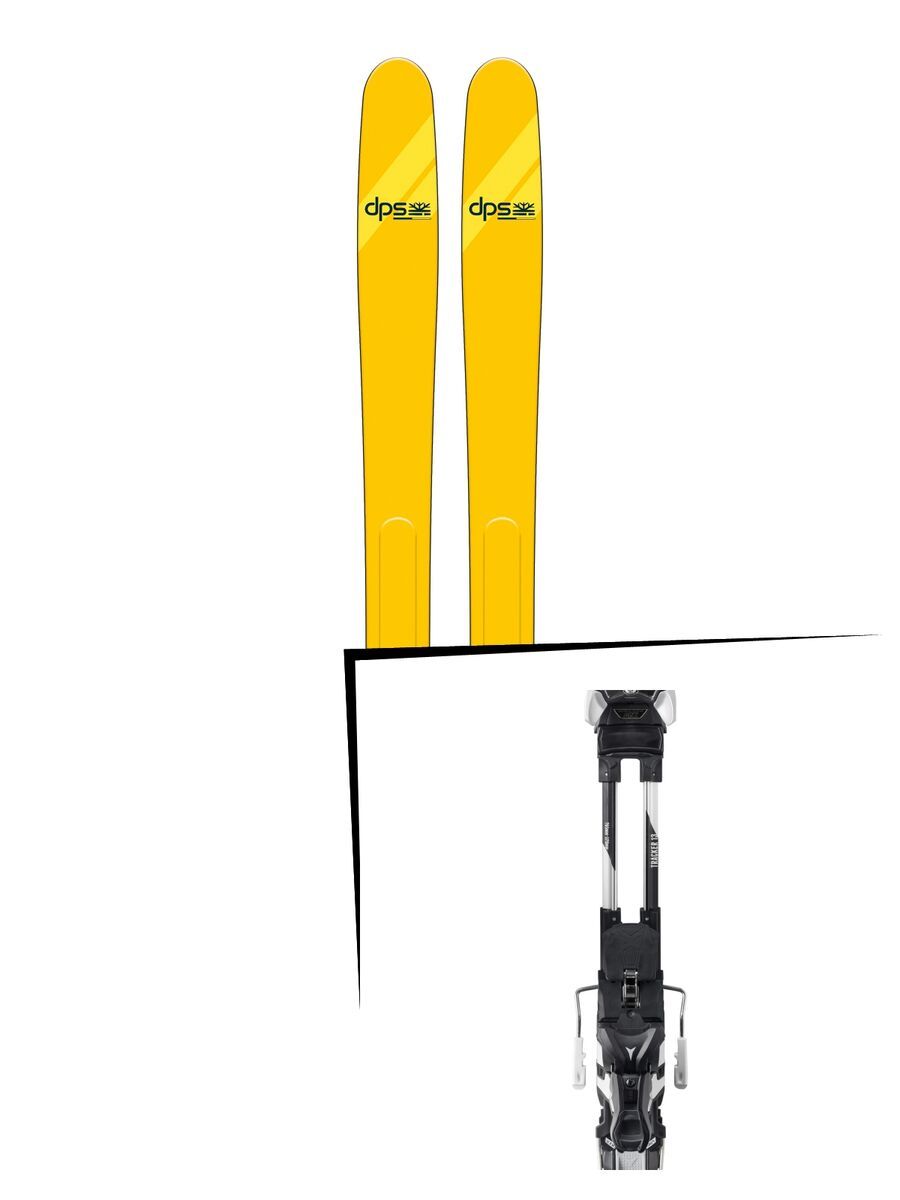 Set: DPS Skis Wailer A112 Alchemist 2018 + Atomic Tracker 13 MNC black/silver - Bild 1