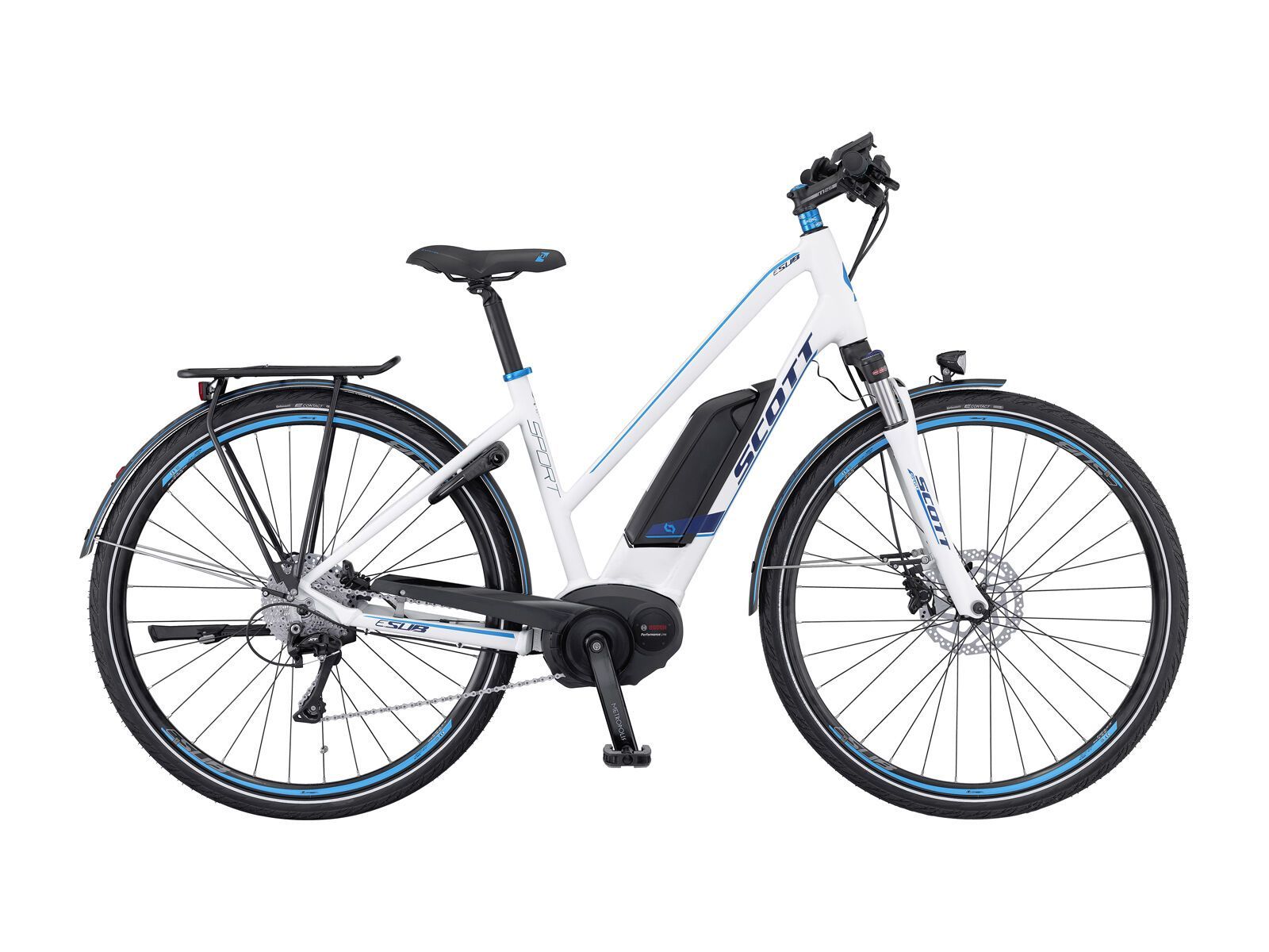 Scott E-Sub Sport Lady, white/blue - Bild 1