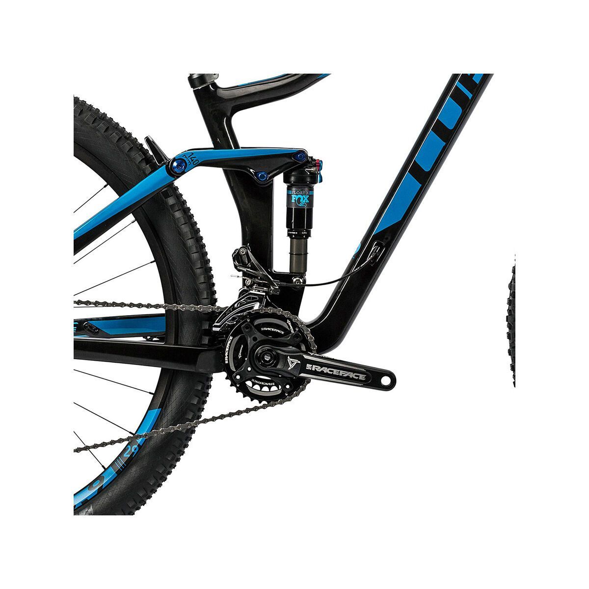 Cube Stereo 140 C:62 SL 29, carbon´n´blue - Bild 3