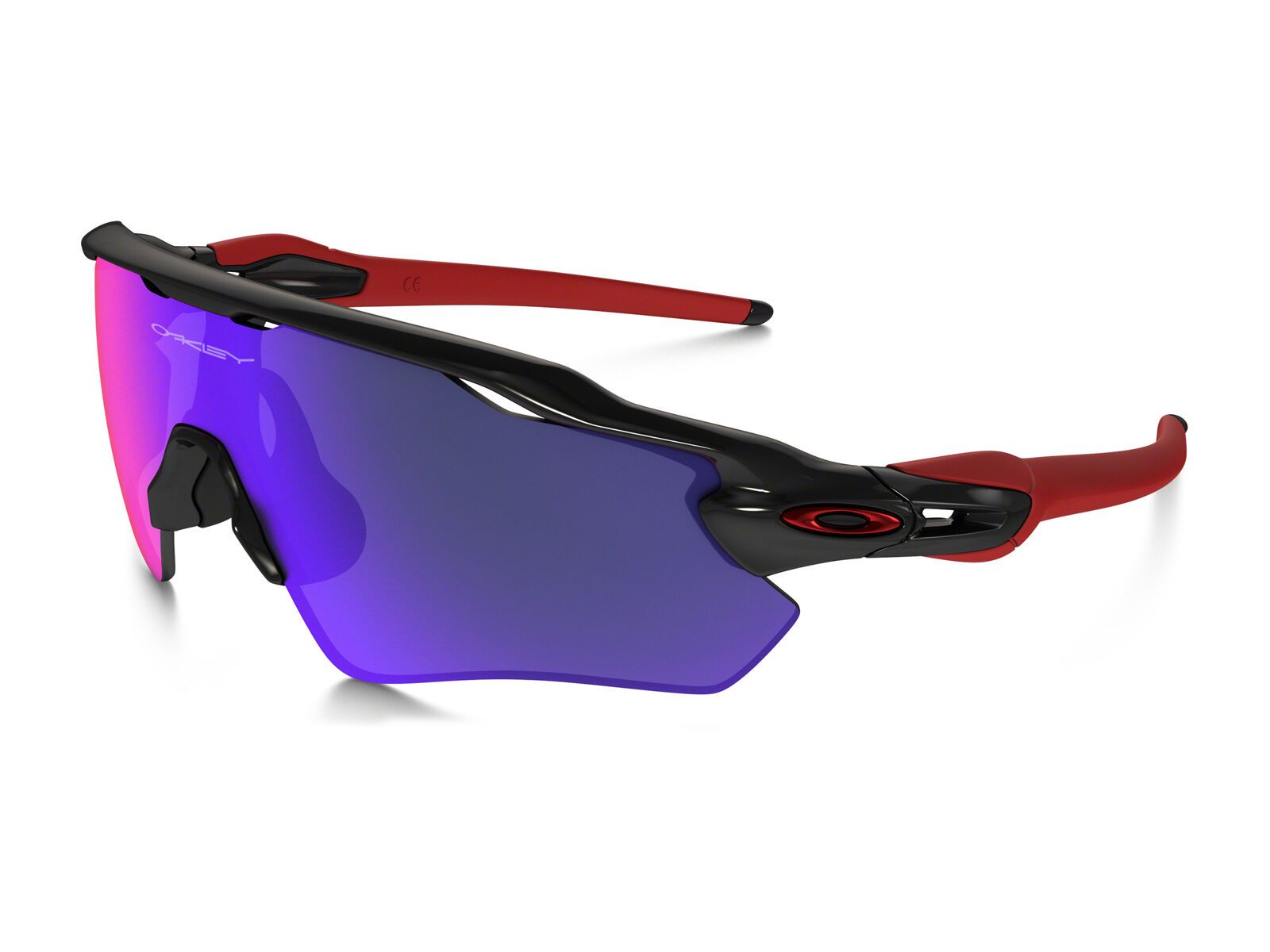Oakley Radar EV Path Team Colors, polished black/Lens: positive red iridium - Bild 1