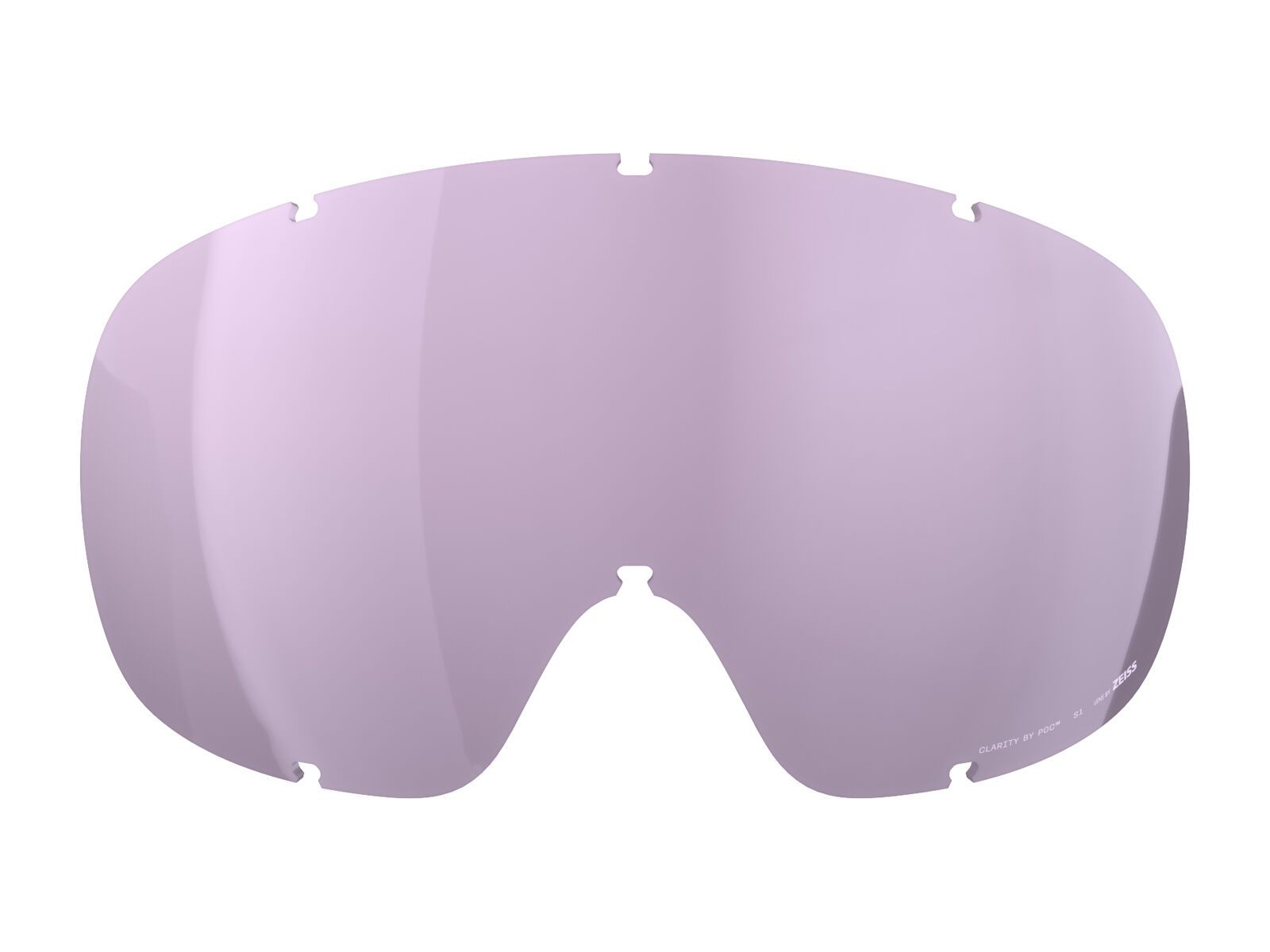 POC Fovea Mid/Fovea Mid Race Lens, Clarity Hi. Int./Cloudy Violet - Bild 1