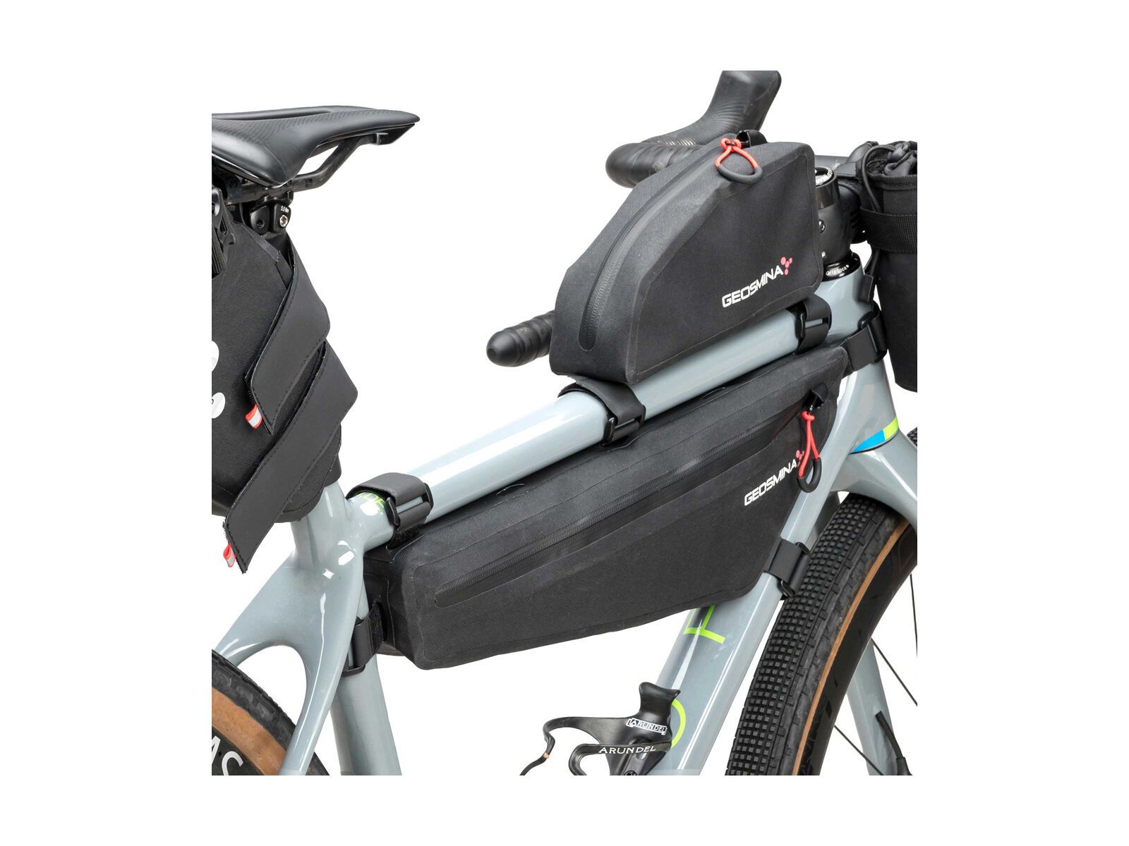 Geosmina Medium Frame Bag Gravel - Bild 3