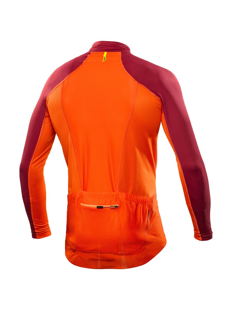 Mavic Ksyrium Pro LS Jersey, red/george orange-x - Bild 2