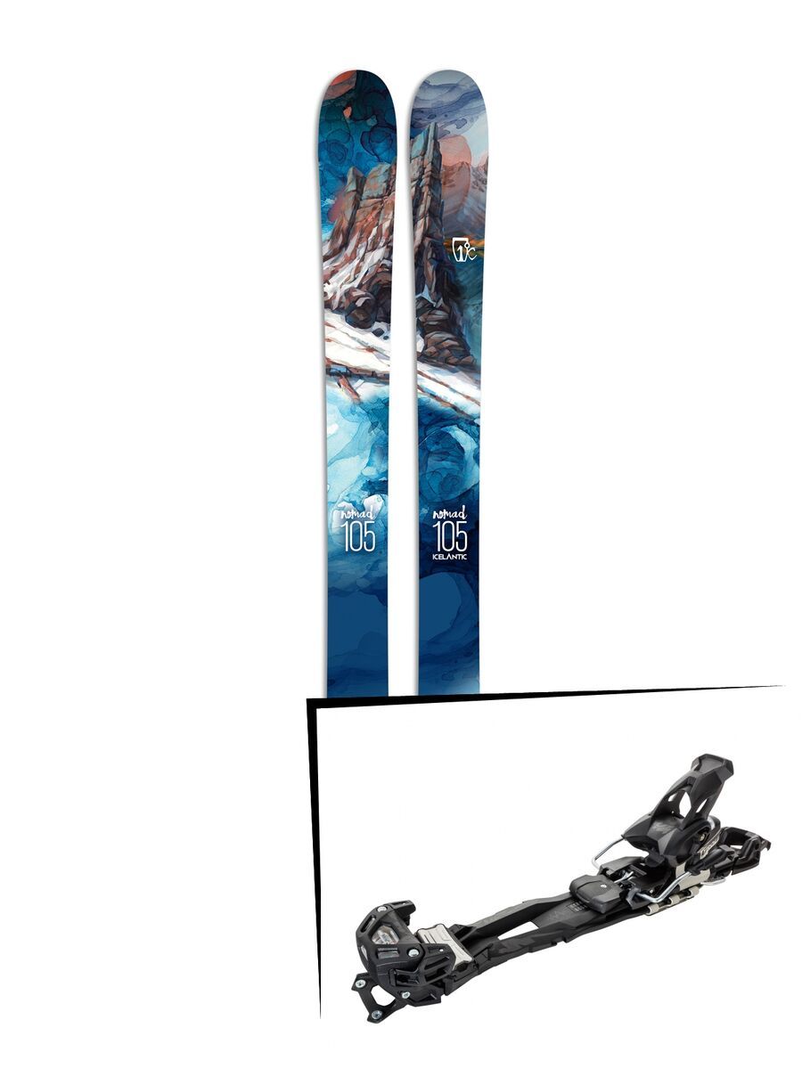 Set: Icelantic Nomad 2017 + Tyrolia Adrenalin 16 AT (2020402) - Bild 1