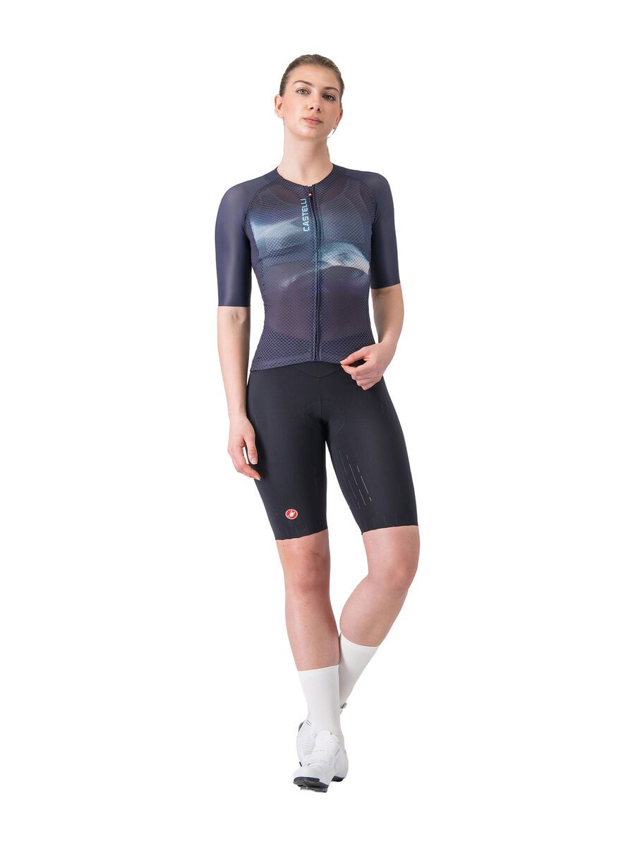 Castelli Climber's A/C W Jersey, belgian blue/neon cobalt-silve - Bild 7