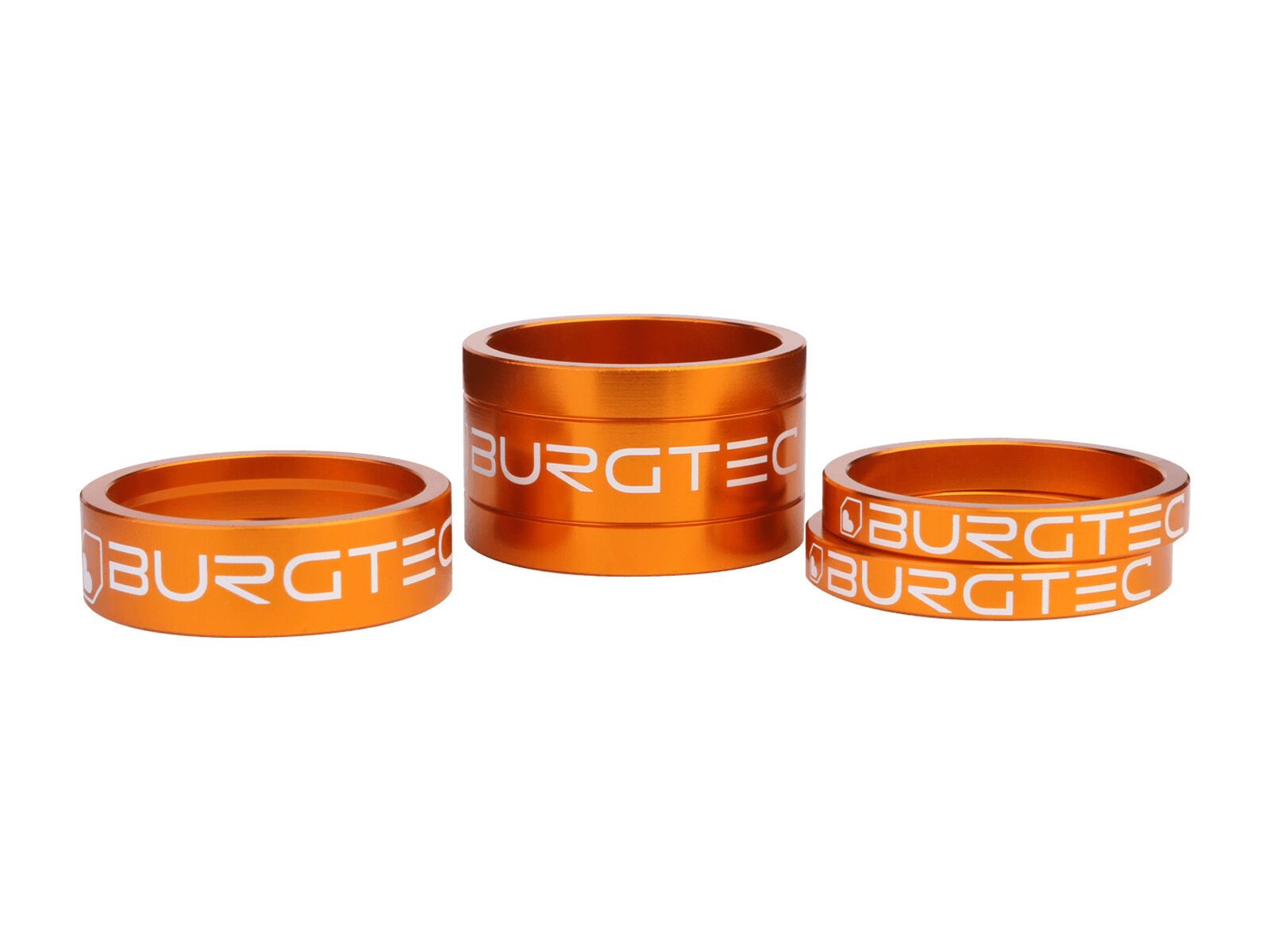Burgtec Stem Spacers, iron bro orange - Bild 1