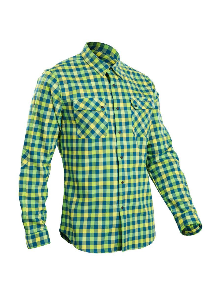 Sugoi Shop Shirt Long Sleeve Cannondale Collection, baltic/super nova - Bild 1