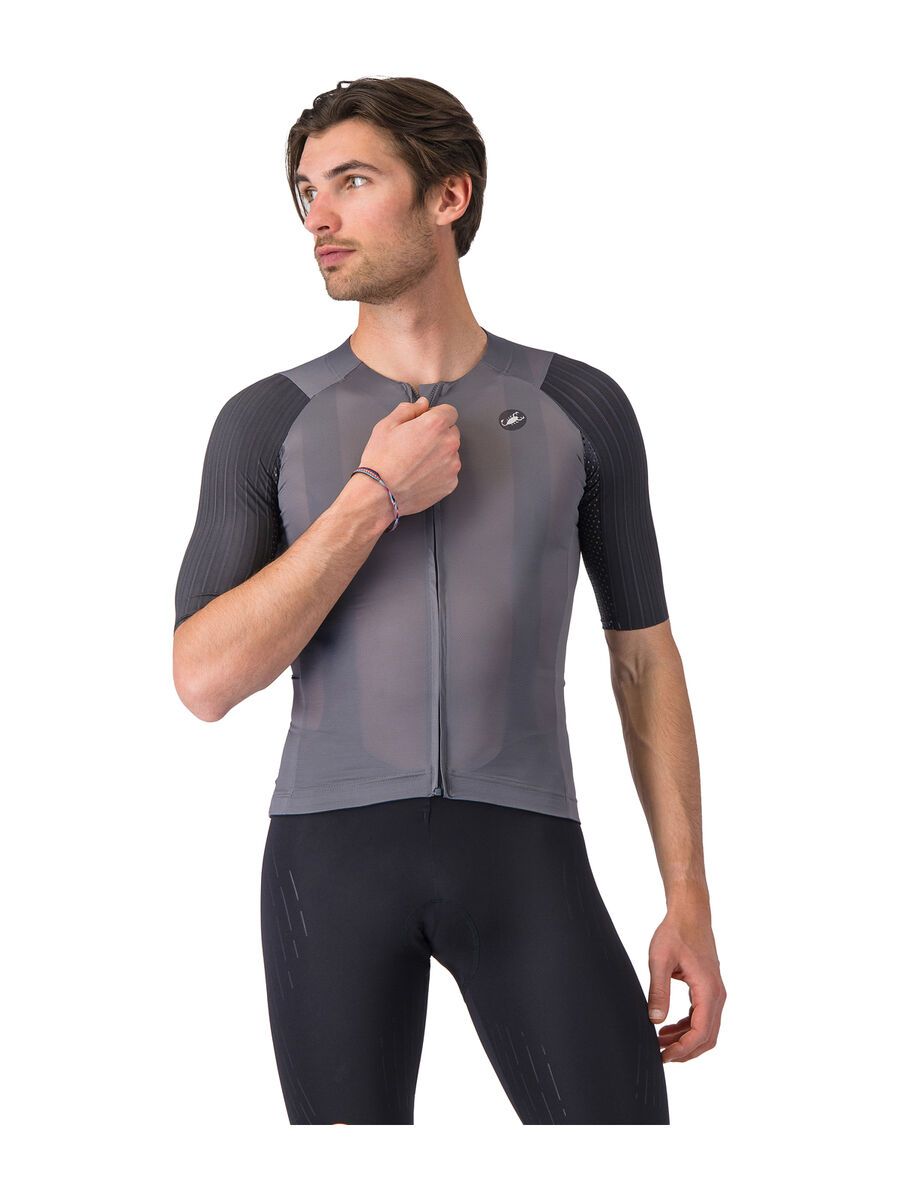 Castelli Aero Race 8S Jersey, smoky gray - Bild 2