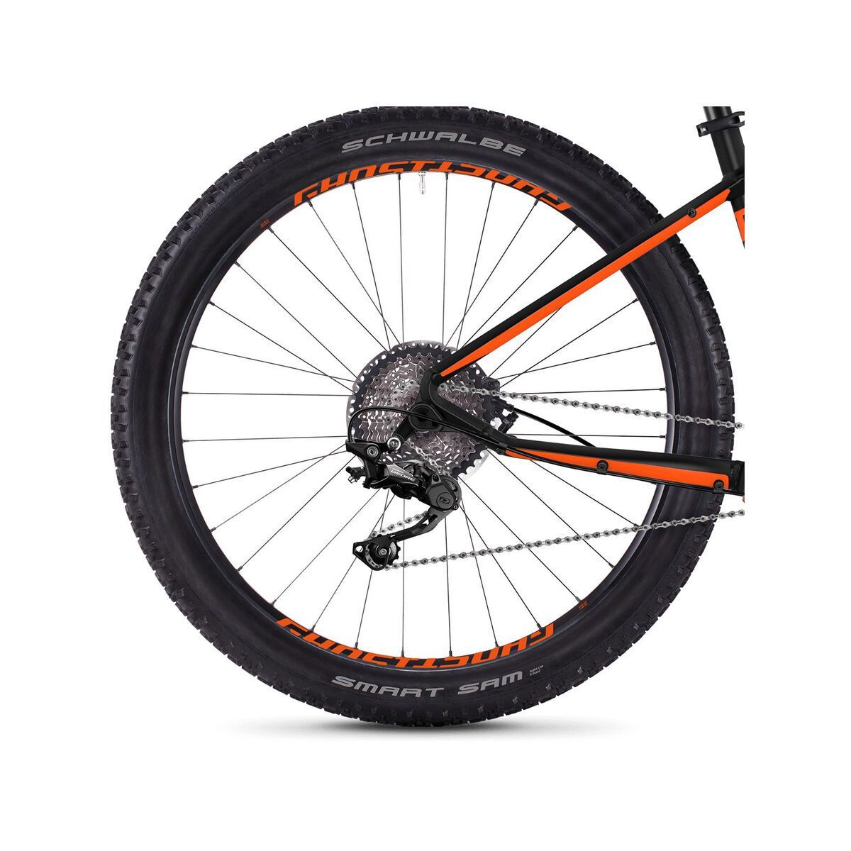 Ghost Hybride Teru B2.7+ W AL, night black/neon orange - Bild 4