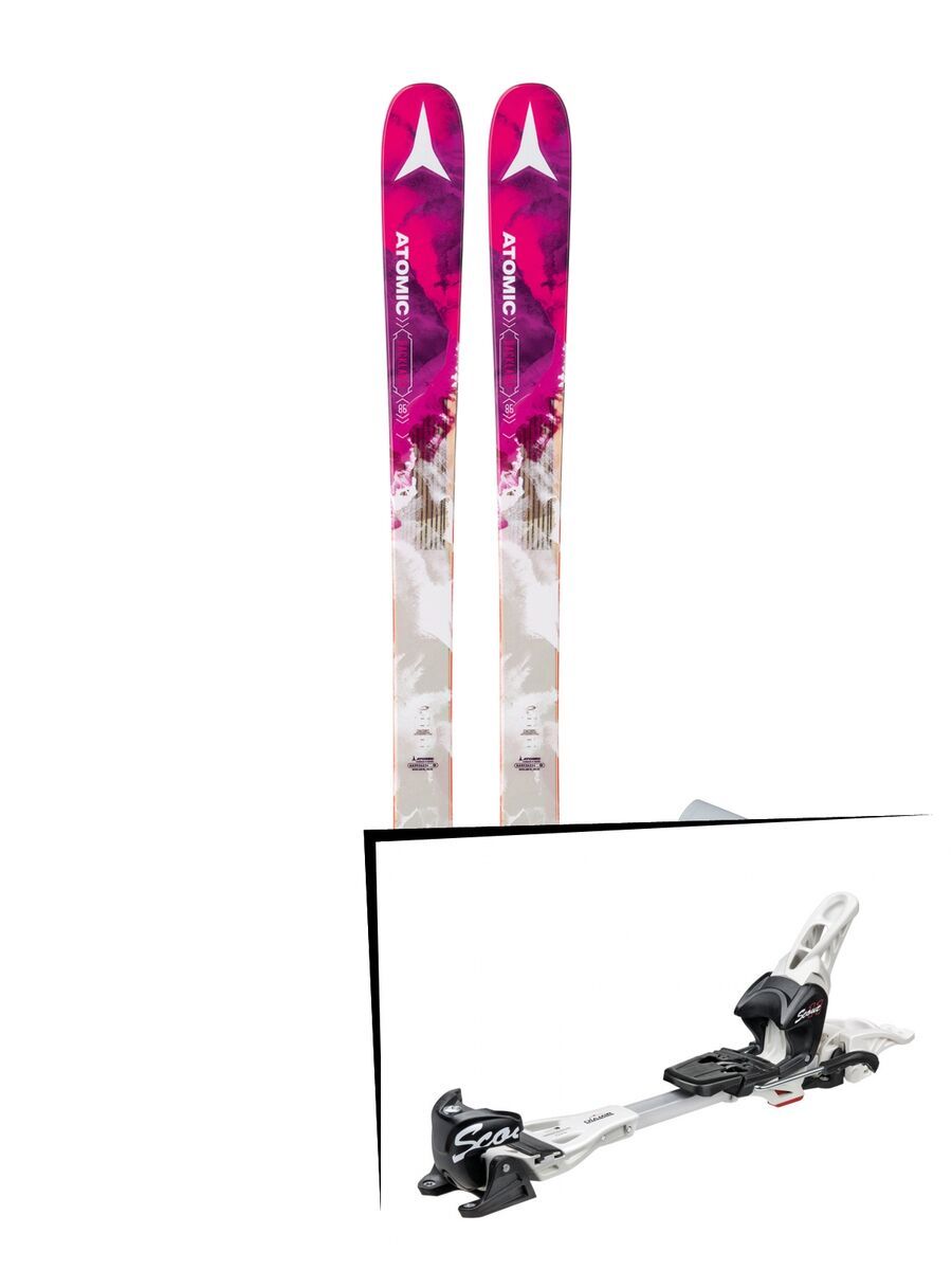 Set: Atomic Backland 85 W + Skin 2018 + Fritschi Diamir Scout 11 schwarz - Bild 1