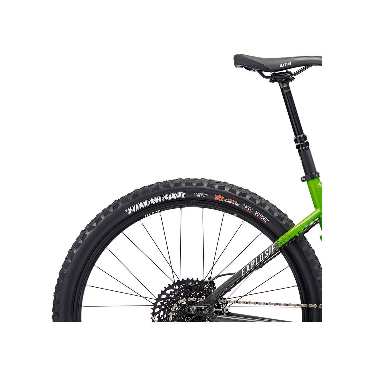 Kona Explosif, gloss green & charcoal w/ off-white & charcoal decals - Bild 6