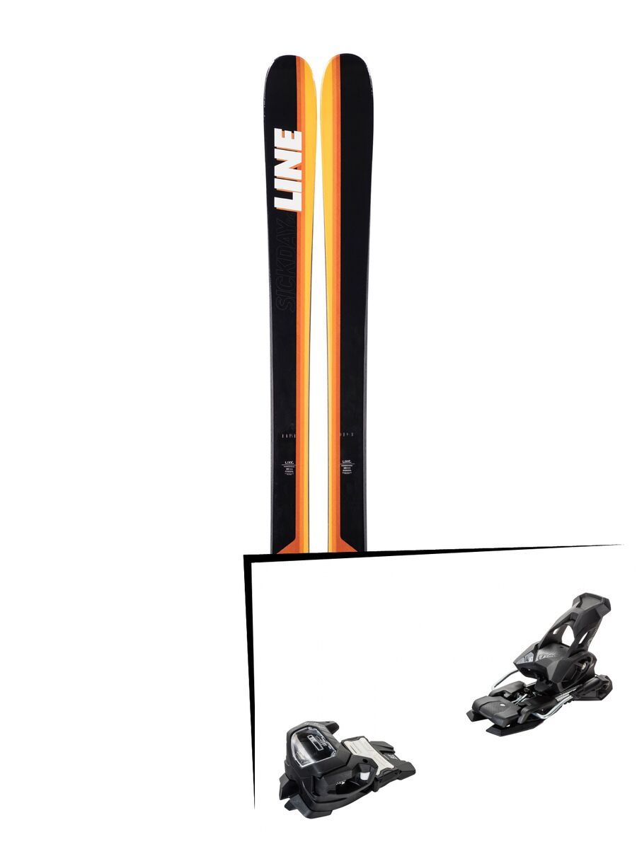 Set: Line Sick Day 94 2019 + Tyrolia Attack² 14 AT solid black - Bild 1