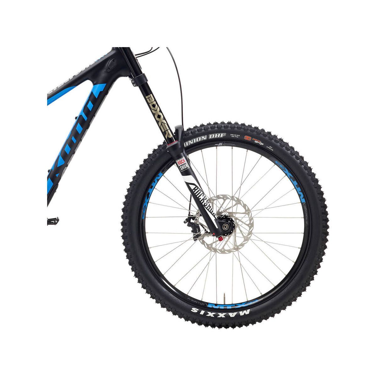 Kona Operator, Matt UD Carbon & Black w/Gloss Blue & Grey - Bild 2