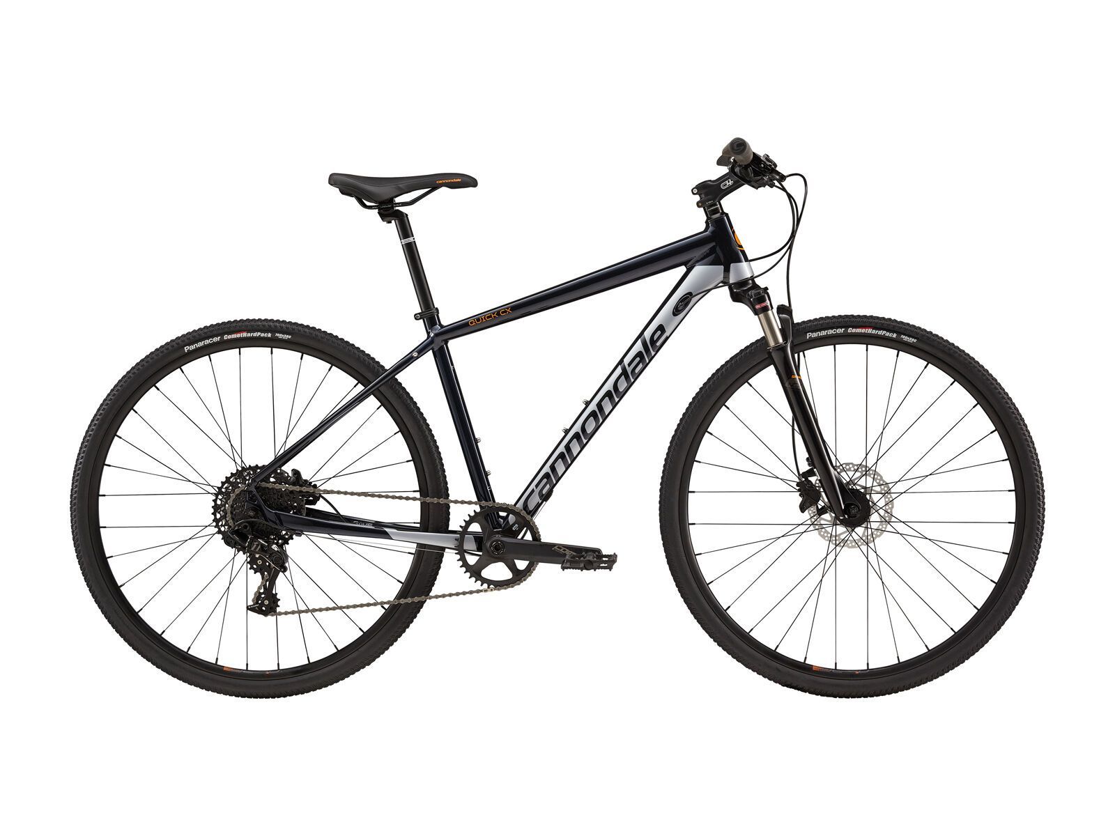 Cannondale Quick CX 2, midnight w/ stingray and tangerine - gloss - Bild 1