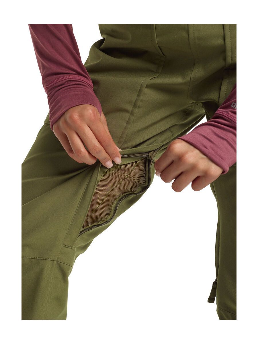 Burton Women's Avalon Bib Pant, martini olive - Bild 6