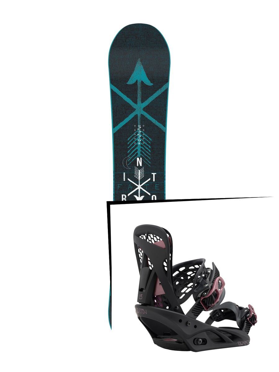 Set: Nitro Fate Zero 2015 + Burton Escapade (1712754S) - Bild 1
