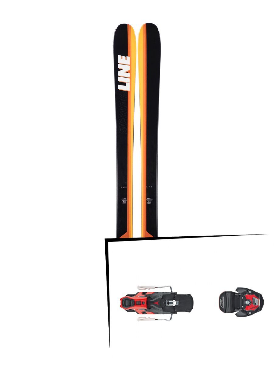 Set: Line Sick Day 94 2019 + Atomic Warden MNC 13 black/red - Bild 1