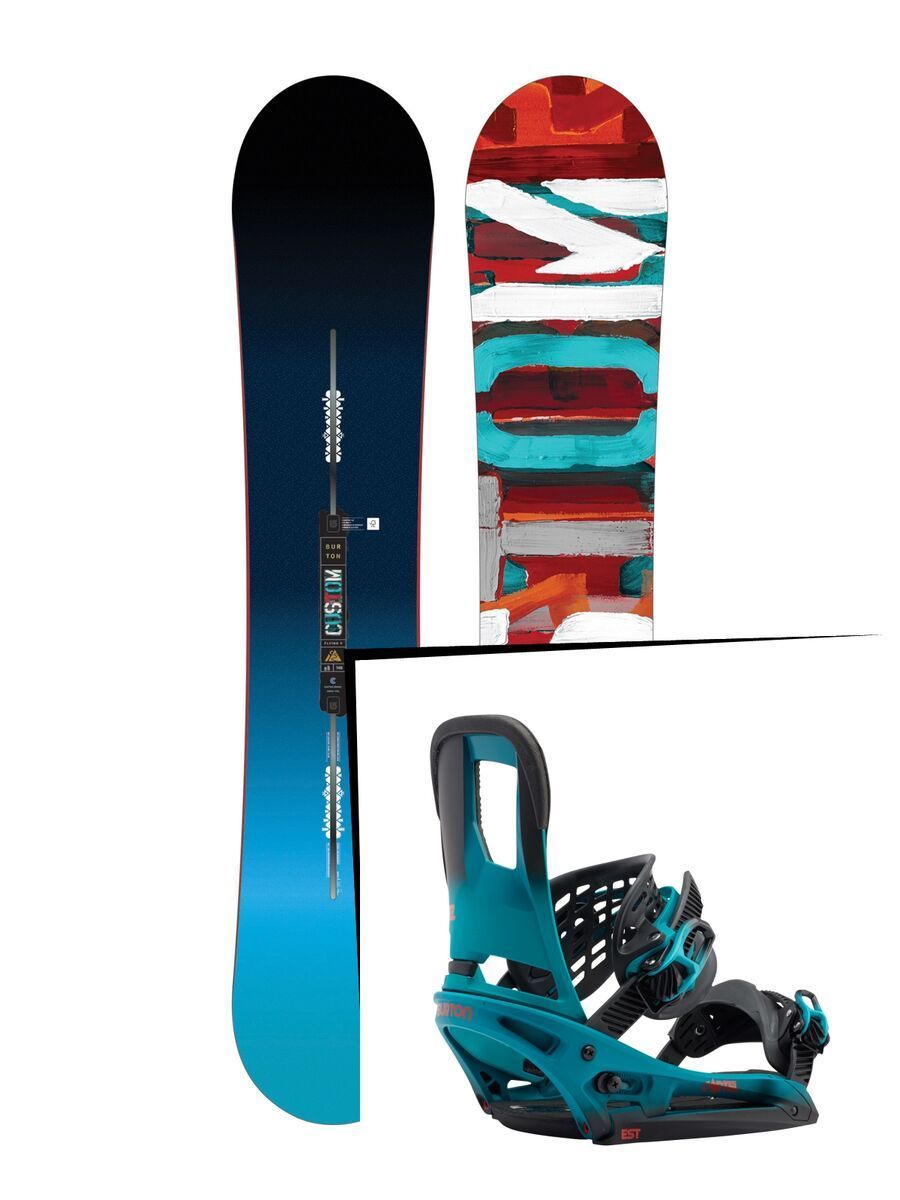 Set: Burton Custom Flying V 2017 +  Cartel EST (1712718S) - Bild 1