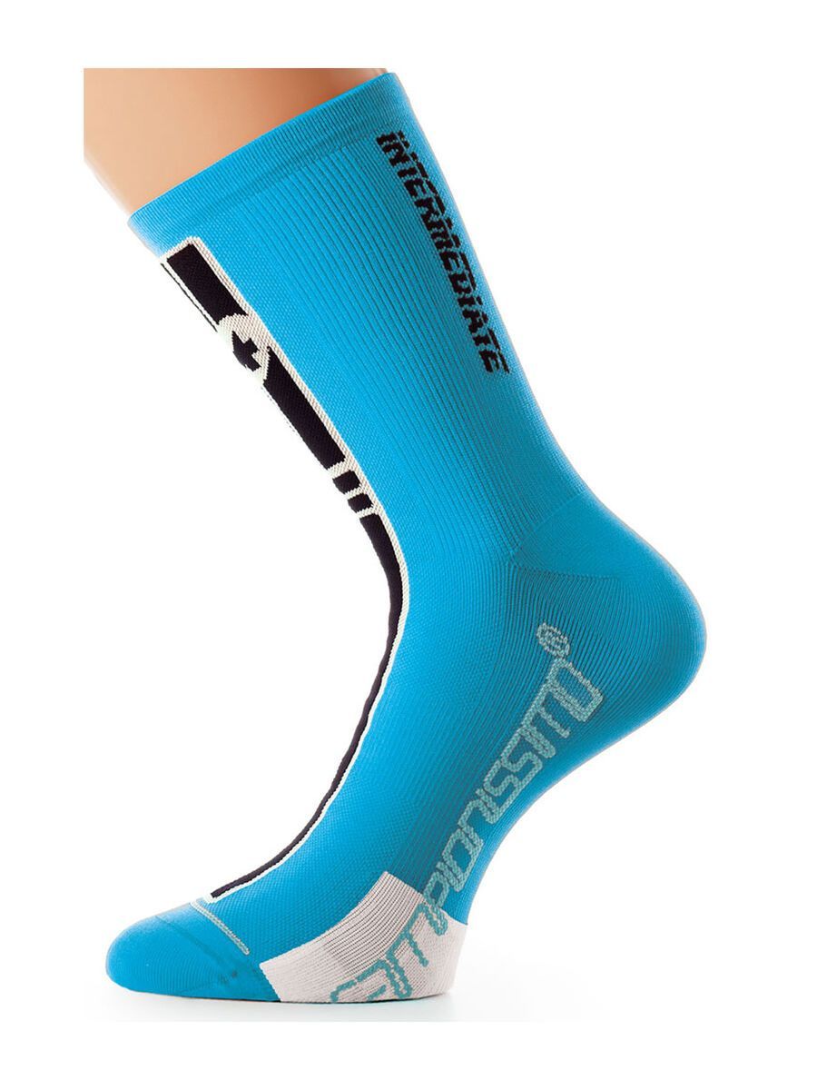 Assos intermediateSocks_s7, calypso blue - Bild 1
