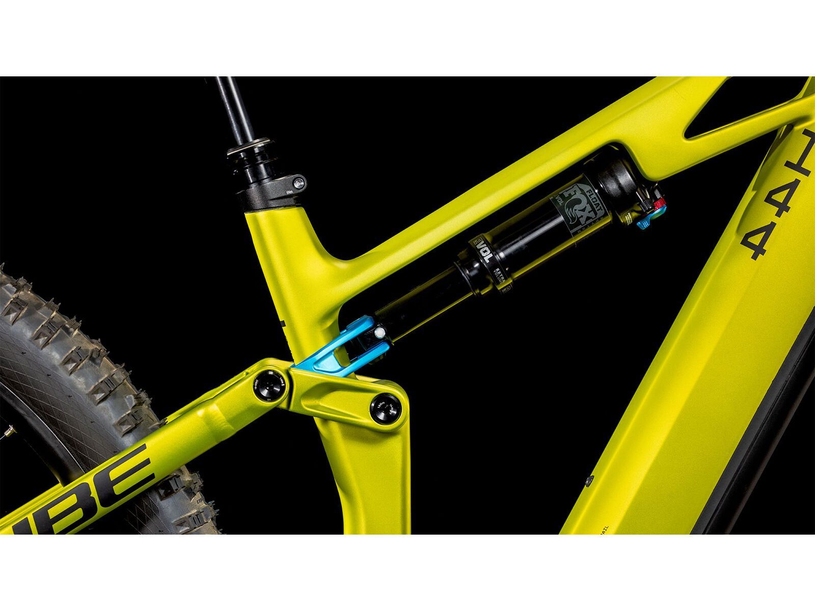 Cube Stereo Hybrid One44 HPC Race 800 29, flashlime´n´blue - Bild 5