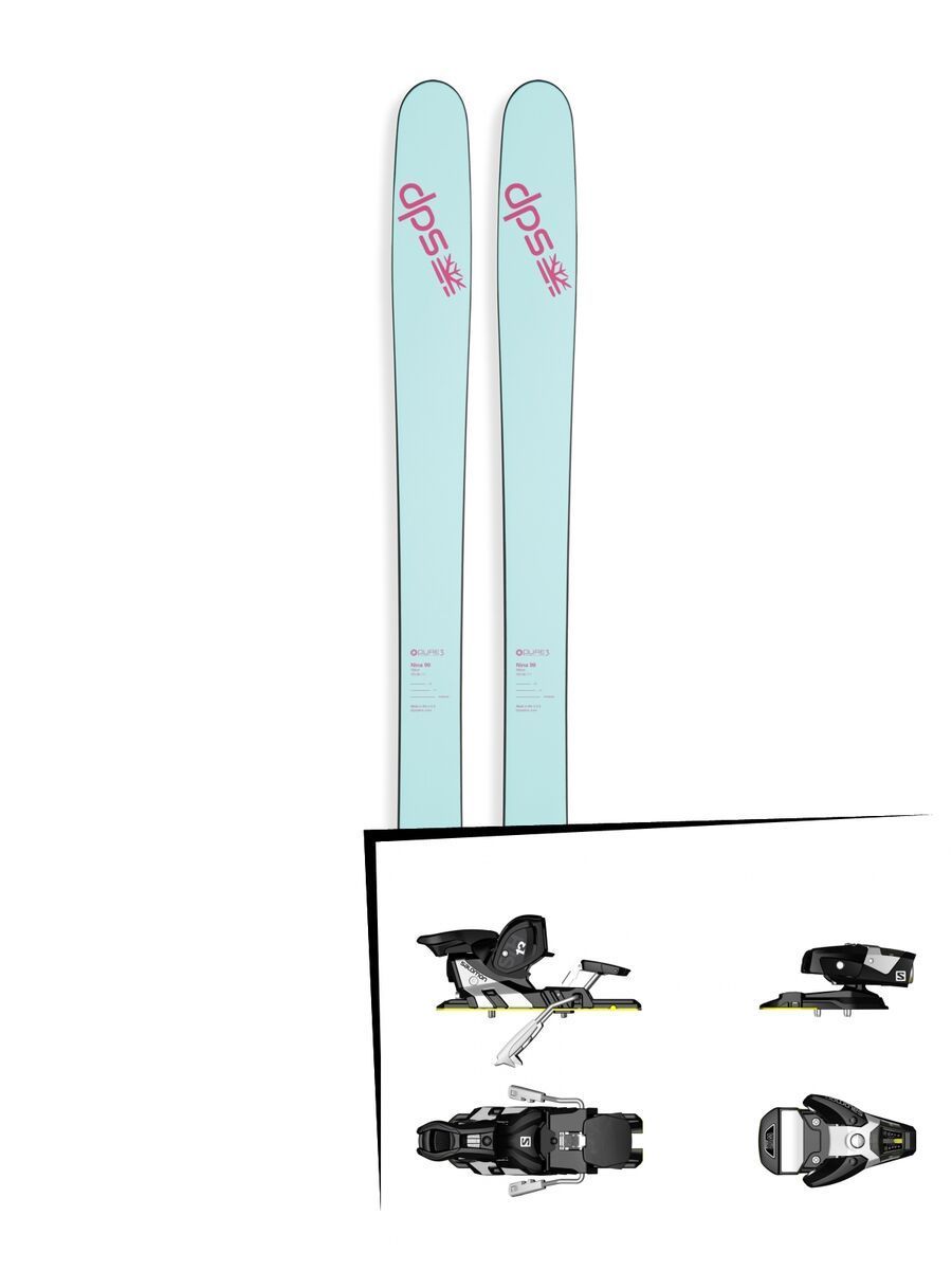 DPS Skis Set: Nina 99 Pure3 2016 + Salomon STH2 WTR 13 - Bild 1