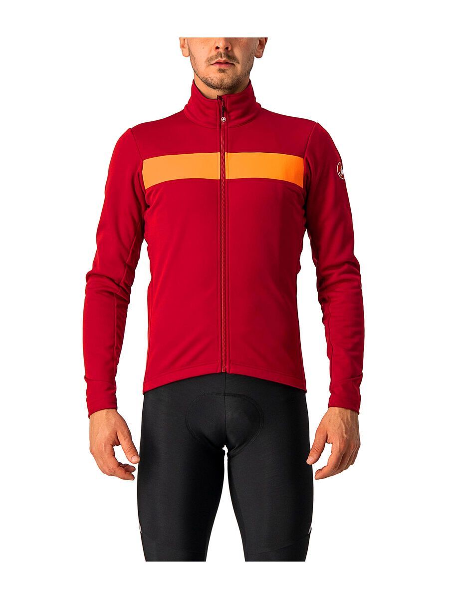 Castelli Raddoppia 3 Jacket, pro red/orange reflex - Bild 1