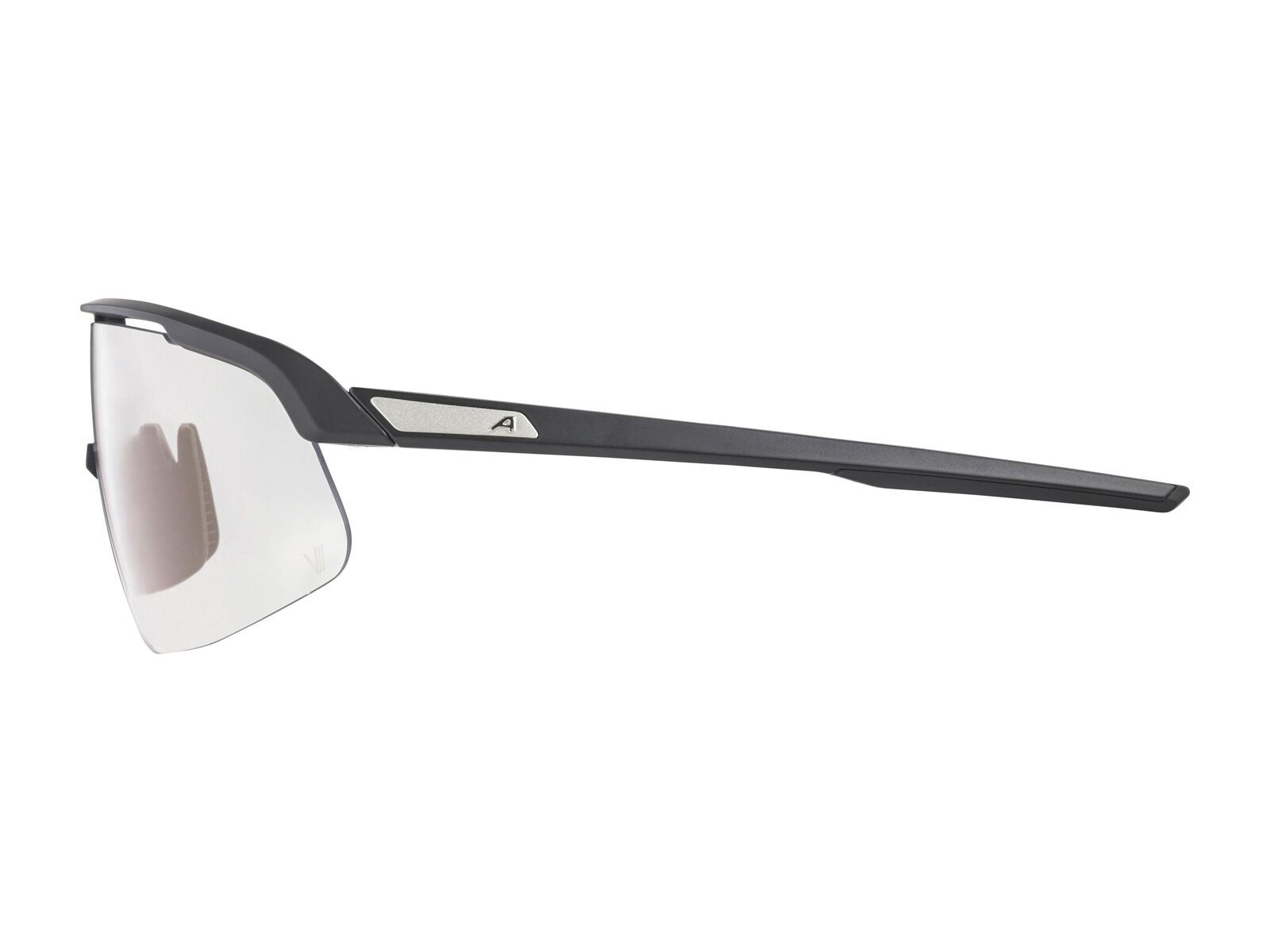 Alpina Turbo Pro S V, Clear to Grey I Mirror Blue / black matt - Bild 2