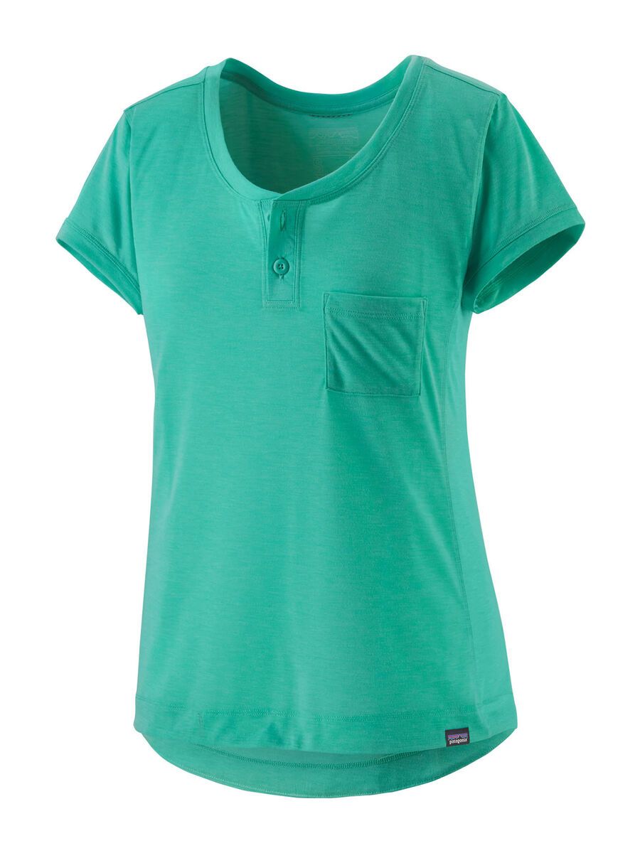 Patagonia Women's Capilene Cool Trail Bike Henley, fresh teal - Bild 1