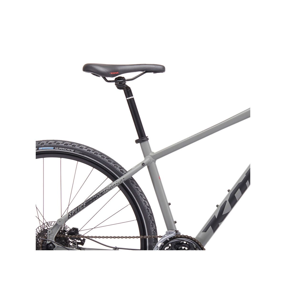 Kona Splice, matt warm gray w/ charcoal & dark red decals - Bild 6