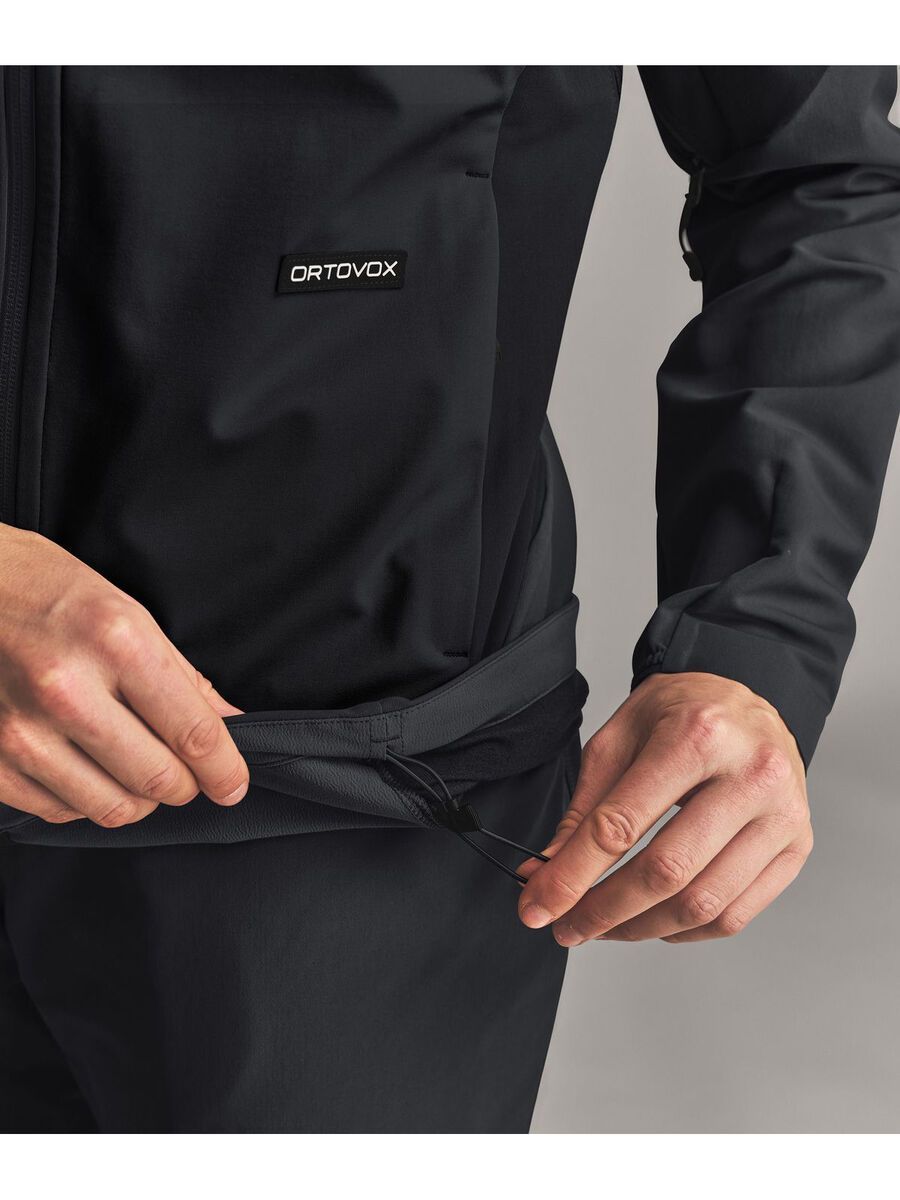 Ortovox Ortler Softshell Plus Jacket W, black raven - Bild 8