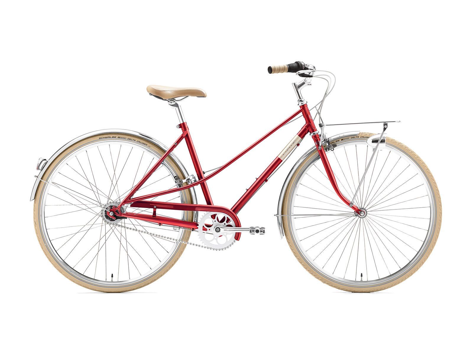 Creme Cycles Caferacer Lady Solo, red - Bild 1