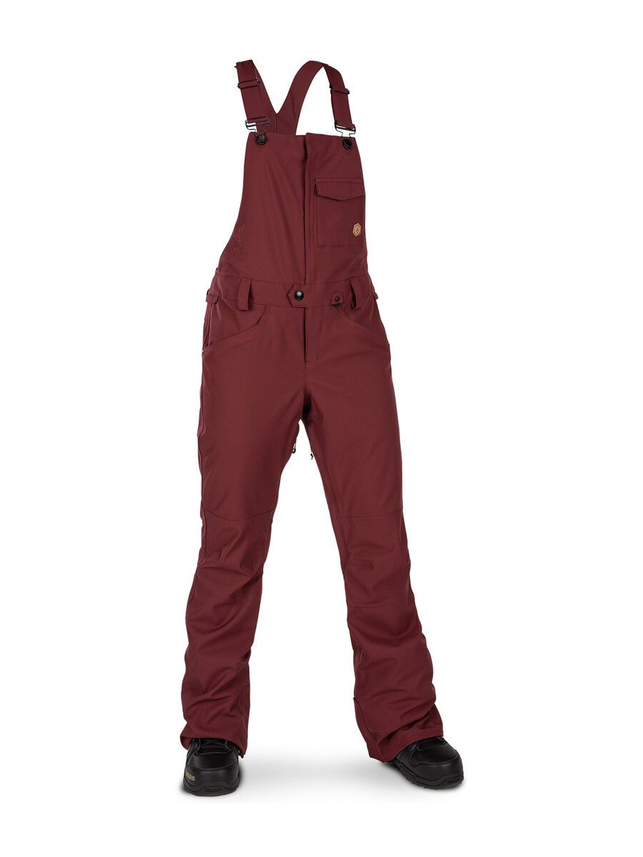 Volcom Swift Bib Overall, scarlet - Bild 1