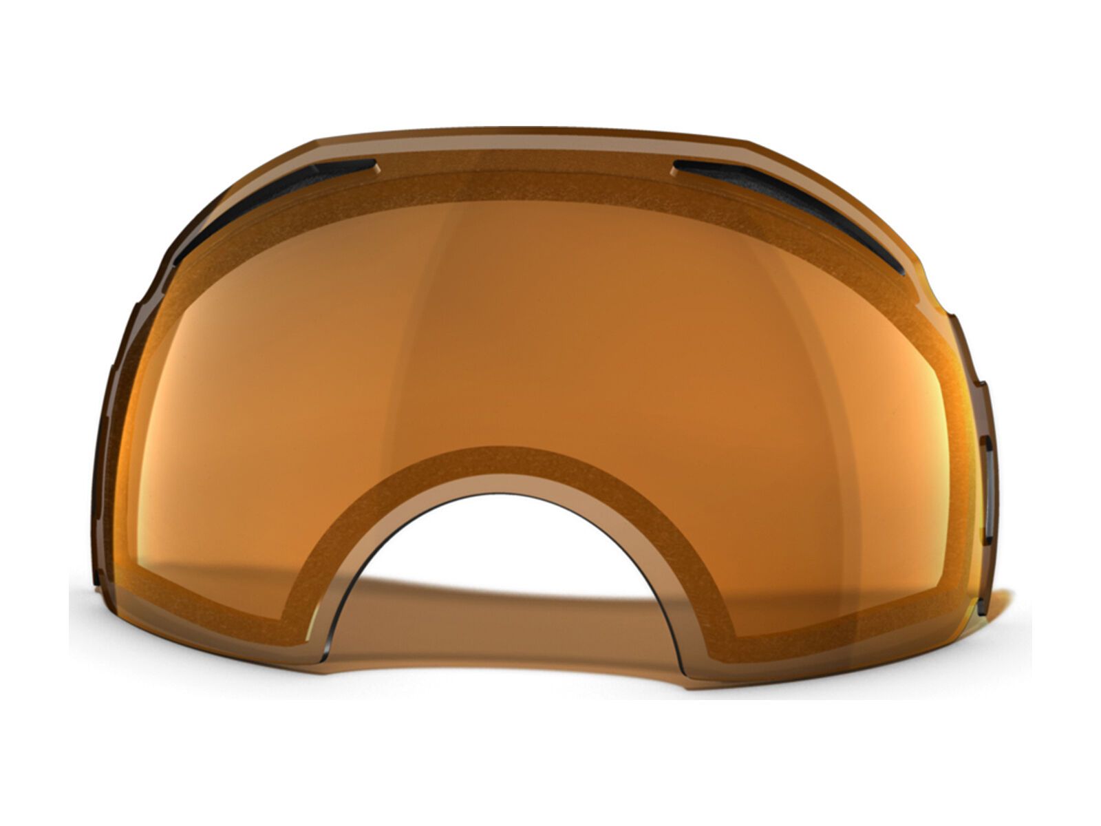 Oakley Airbrake, jet black/Lens: fire iridium & persimmon - Bild 2