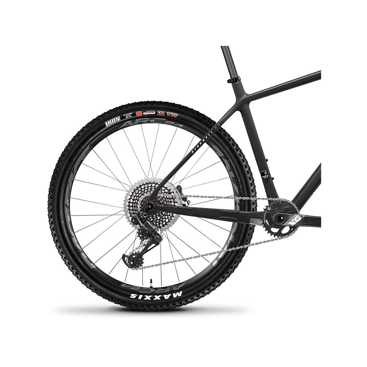 Santa Cruz Highball CC X01 27.5, matte carbon and white - Bild 5