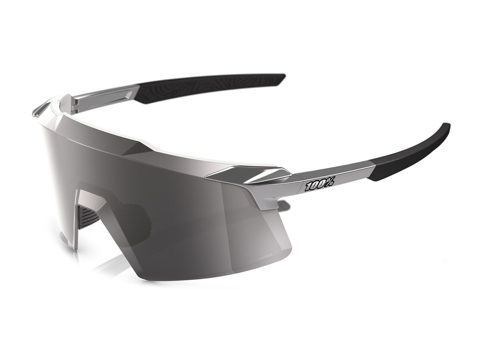 100% Aerocraft, HiPER Silver Mirror / gloss black chrome - Bild 1