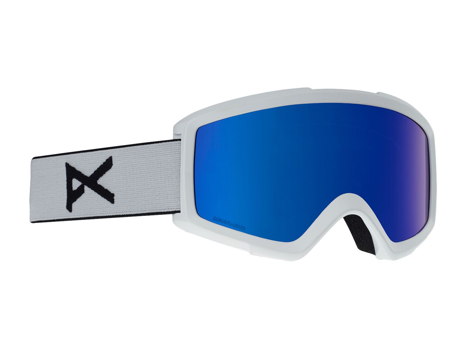*** 2. Wahl *** Anon Helix 2 Sonar inkl. WS, white/Lens:  sonar ir blue - Skibrille | - Bild 1