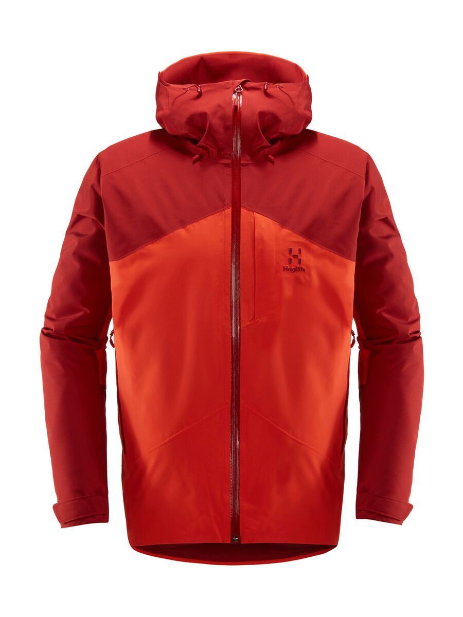 Haglöfs Niva Insulated Jacket Men, rubin/habanero - Bild 1
