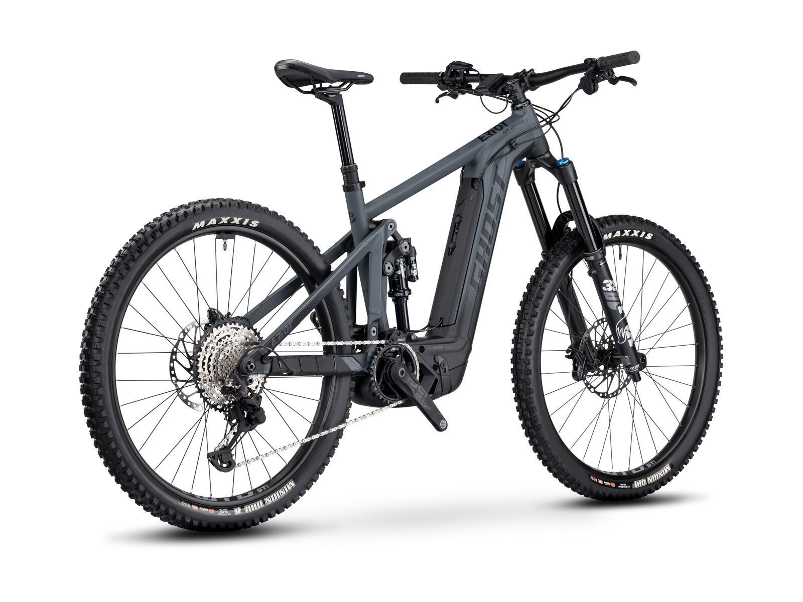 Ghost E-Riot AM AL Universal 29, dark grey/black - matt - Bild 12